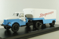 ГАЗ-51П с полуприцепом ПАЗ-744, SSM1436, SSM 1:43