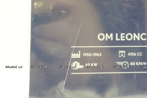 OM leoncino Portabottiglie-Giommi-1957, Altaya 1:43 Уценка!