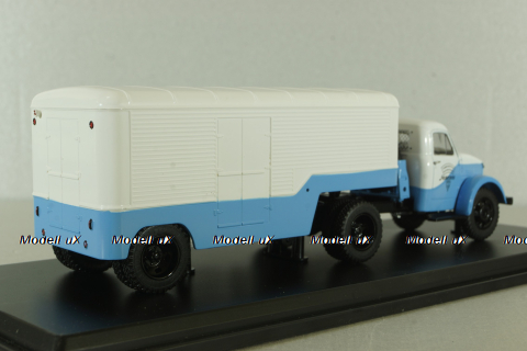 ГАЗ-51П с полуприцепом ПАЗ-744, SSM1436, SSM 1:43