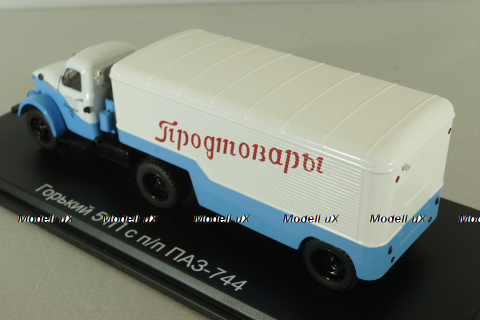 ГАЗ-51П с полуприцепом ПАЗ-744, SSM1436, SSM 1:43