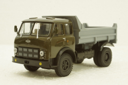 Маз-503А самосвал 1975 зеленый/серый, Н758, Наш Автопром 1:43