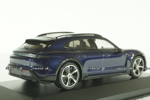 Porsche Taycan Cross Tourismo Turbo S 2021, blue metallic, 410069301, Minichamps 1:43