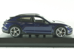 Porsche Taycan Cross Tourismo Turbo S 2021, blue metallic, 410069301, Minichamps 1:43