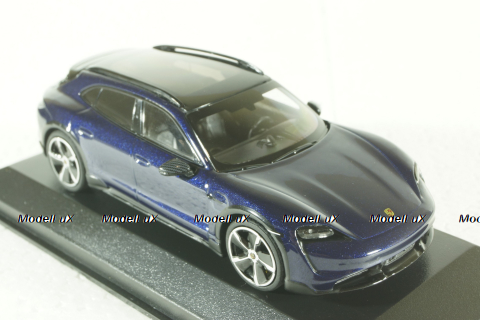 Porsche Taycan Cross Tourismo Turbo S 2021, blue metallic, 410069301, Minichamps 1:43