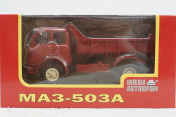 Маз-503А самосвал Н757, червоний, Наш Автопром 1:43