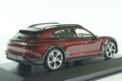 Porsche Taycan Cross Tourismo Turbo S 2021, red metallic, 410069300, Minichamps 1:43