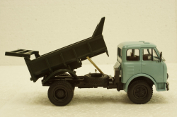 Маз-503Б самосвал 1968 голубой/синий, Н956, Наш Автопром 1:43