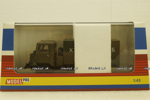 Газ-66 Автомобиль-фургон хлебный АФХ-66, 0077MP, Model Pro 1:43