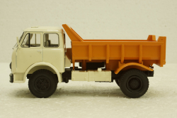Маз-503Б самосвал белый/оранжевый, Н756, Наш Автопром 1:43
