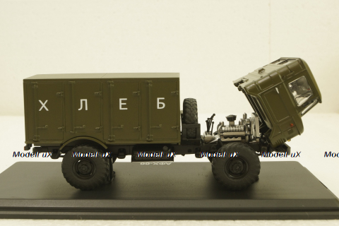 Газ-66 Автомобиль-фургон хлебный АФХ-66, 0077MP, Model Pro 1:43