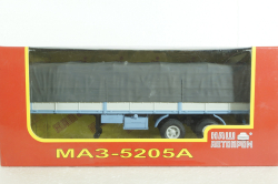 Маз-5205А полуприцеп с тентом, H853, НАП 1:43