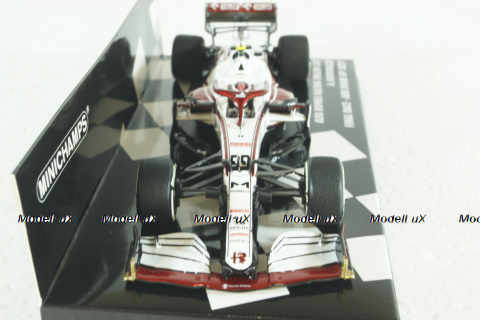 Alfa Romeo Racing Orlen C41 Kimi Raikkonenm Final Race  Abu Dhabi GP 2021, 417212307, Minichamps 1:43