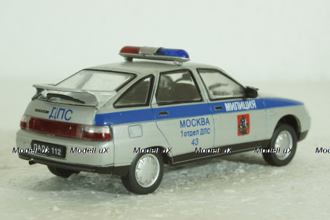 ВАЗ-2112 Милиция ДПС, Автомобиль на службе №10, 1:43