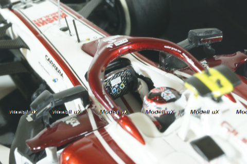 Alfa Romeo Racing Orlen C41 Kimi Raikkonenm Final Race  Abu Dhabi GP 2021, 417212307, Minichamps 1:43