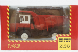 Белаз-540 карьерный самосвал, красный,Н001, Наш Автопром 1:43