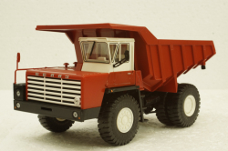 Белаз-540 карьерный самосвал, красный,Н001, Наш Автопром 1:43