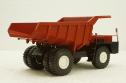 Белаз-540 карьерный самосвал, красный,Н001, Наш Автопром 1:43