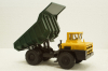 Белаз-7522 карьерный самосвал, желтый/зеленый, Н003, Наш Автопром 1:43