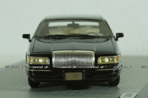Lincoln Town Car 1996, black, GLM43102801, GLM 1:43
