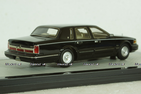 Lincoln Town Car 1996, black, GLM43102801, GLM 1:43