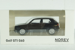 Volkswagen Golf GTI G60 1990, black jet-car, 840063, Norev 1:43