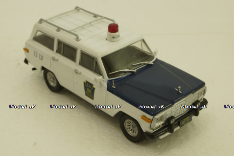 Jeep Wagoneer, State Police, Deagostini 1:43