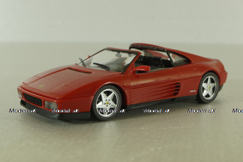 Ferrari 348 TS targa 1989, red, Herpa 1:43