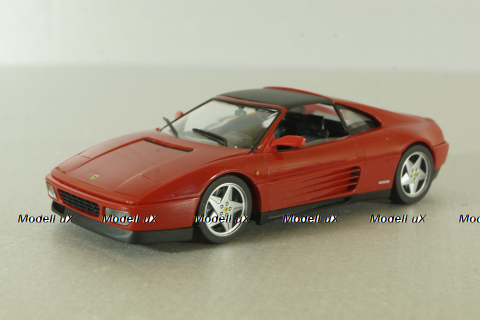 Ferrari 348 TS targa 1989, red, Herpa 1:43