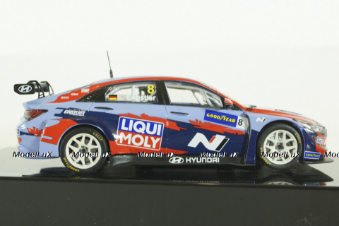 Hyundai Elantra N TCR, No.8, Engstler 2021, GTM156B, IXO 1:43