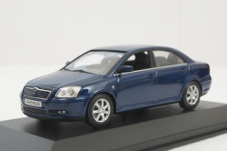 Toyota Avensis, blue, Minichamps 1:43