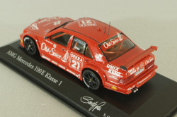 Mercedes 190E AMG Class 1 (W201) , DTM 1994, S.Grau, red, 430943221, Minichamps 1:43