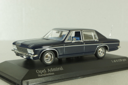 Opel Admiral (B) 1969, blue, 430046060, Minichamps 1:43