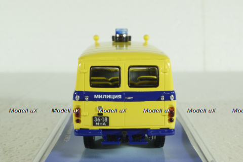 УАЗ-452 милиция 1983г., TruckTyr 1:43