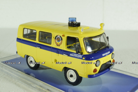 УАЗ-452 милиция 1983г., TruckTyr 1:43