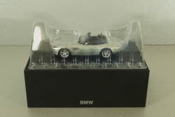 Bmw Z8 (E52) 1999 James Bond World is Not Enough 007, silver, 80420007666, Minichamps 1:43