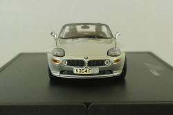 Bmw Z8 (E52) 1999 James Bond World is Not Enough 007, silver, 80420007666, Minichamps 1:43