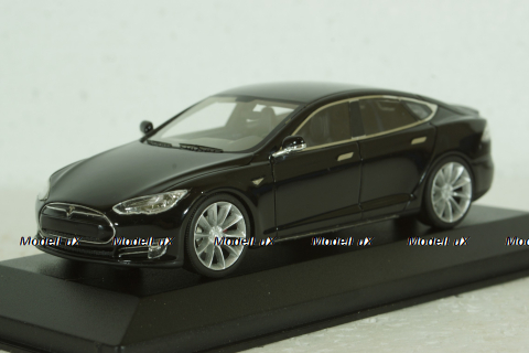 Tesla Model S, Black, 08971, Schuco Pro R 1:43
