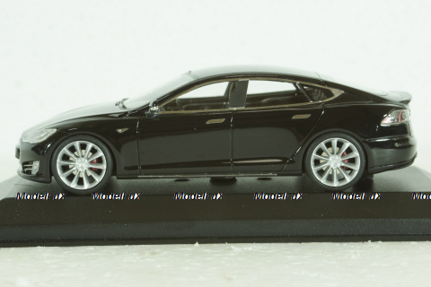 Tesla Model S, Black, 08971, Schuco Pro R 1:43