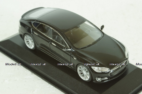 Tesla Model S, Black, 08971, Schuco Pro R 1:43