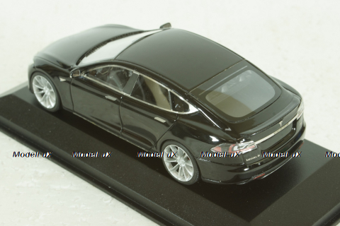 Tesla Model S, Black, 08971, Schuco Pro R 1:43