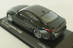 BMW M4 2020 (G82), Black, 410020124, Minichamps 1:43