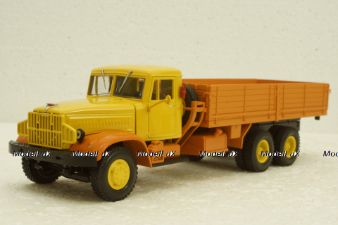 Краз-219Б борт желтый/оранжевый, Н768, Наш Автопром 1:43