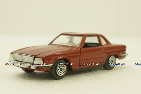 Mercedes 350 SL, red, jet-car, Norev 1:43