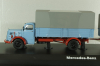Mercedes L6600 with trailer, blue/grey, Schuco 1:43
