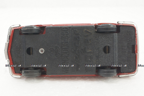 Mercedes 350 SL, red, jet-car, Norev 1:43