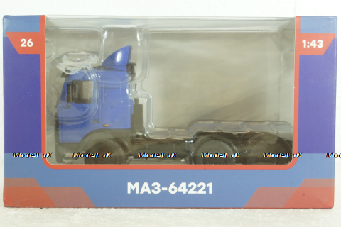 МАЗ-6422 Легендарные Грузовики СССР №26, 1:43