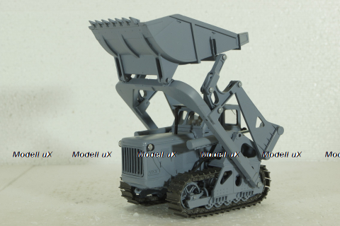 Т-157 погрузчик на базе Т-100М 1961, серый Трэкс 1:43