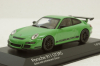 Porsche 911 (997.1) GT3 RS year 2006 green, 403066011, Minichamps 1:43