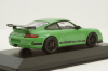 Porsche 911 (997.1) GT3 RS year 2006 green, 403066011, Minichamps 1:43