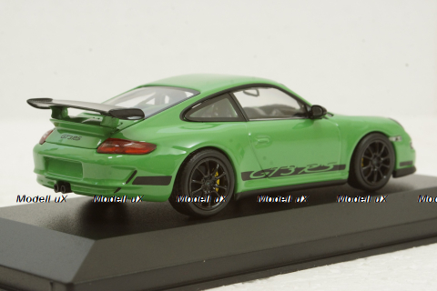 Porsche 911 (997.1) GT3 RS year 2006 green, 403066011, Minichamps 1:43